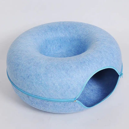 Cozy Comfort – Donut Cat Bed - Feline spout