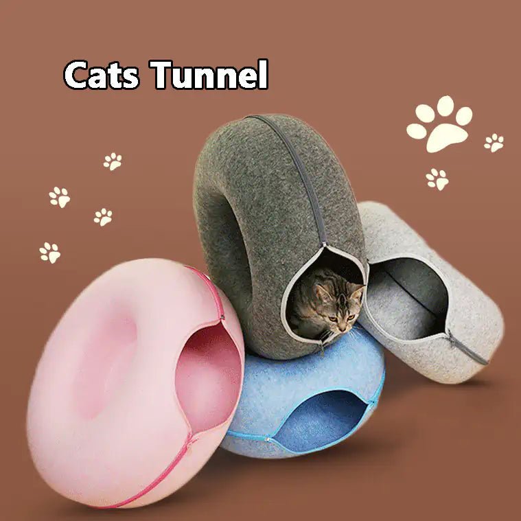 Cozy Comfort – Donut Cat Bed - Feline spout