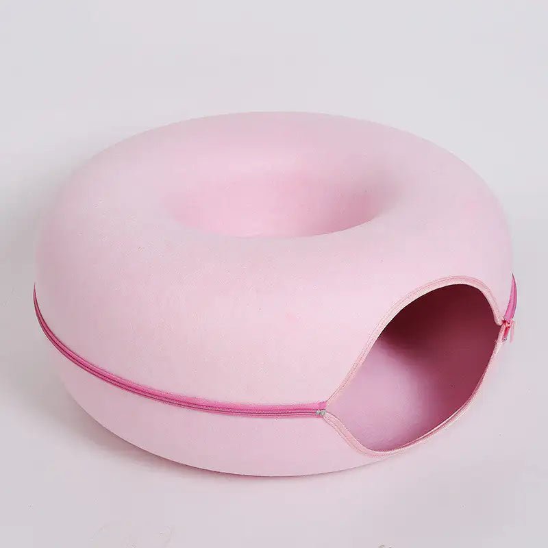 Cozy Comfort – Donut Cat Bed - Feline spout