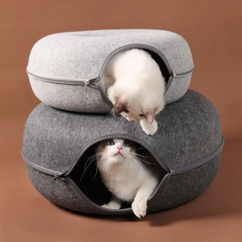 Cozy Comfort – Donut Cat Bed - Feline spout