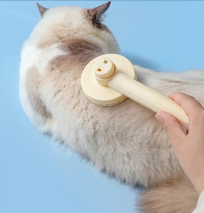 Effortless Grooming – Cat Brush Pet Comb - Feline spout